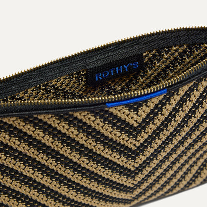 The Convertible Clutch in Toffee Chevron | Rothys Women|Bags