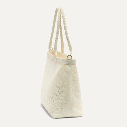 The Lightweight Zipper Tote in Moonflower | Rothys Women|Bags