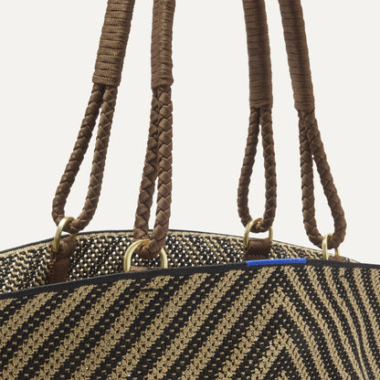 Women's Beach Bag in Toffee Chevron | Rothys Women|Bags