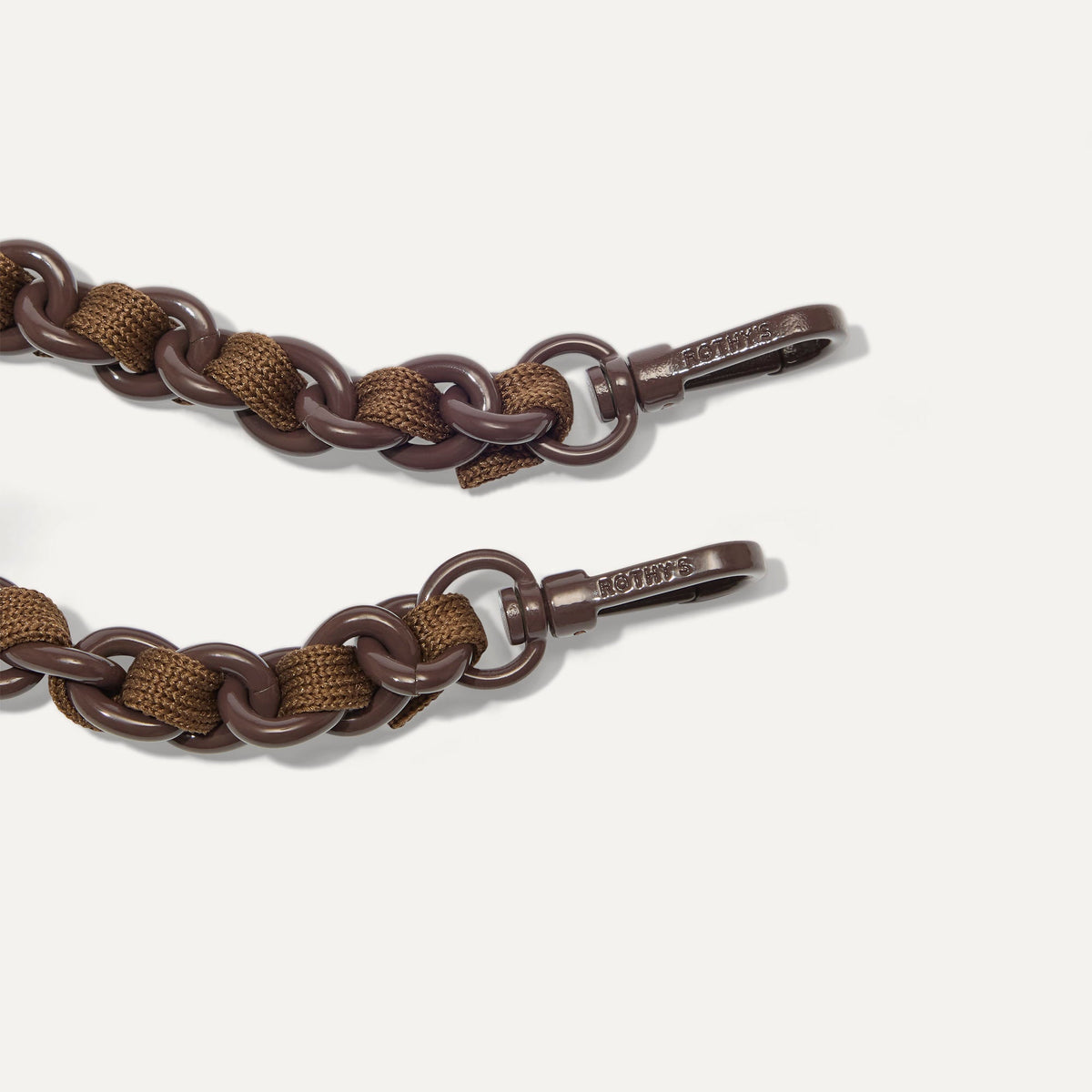 Crossbody Strap in Espresso Chain-Knit | Rothys Women|Bags