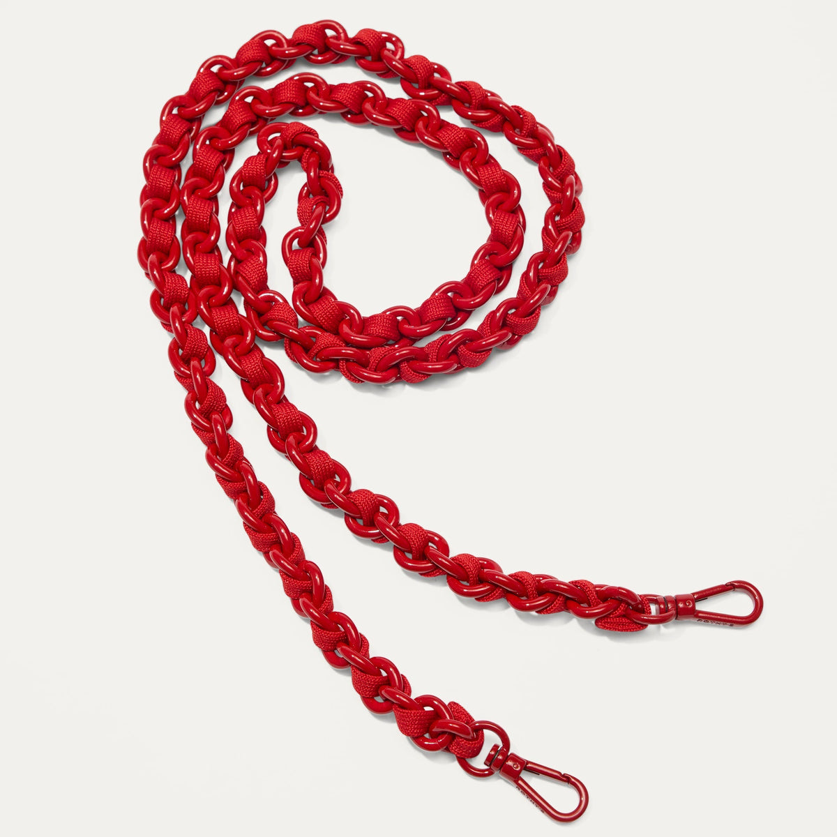 Crossbody Strap in Scarlet Chain-Knit | Rothys Women|Bags