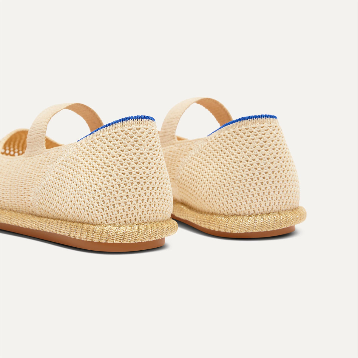 Girls' Mini Mary Jane in Opal Raffia-Knit | Rothys Women|Men|Kids|New