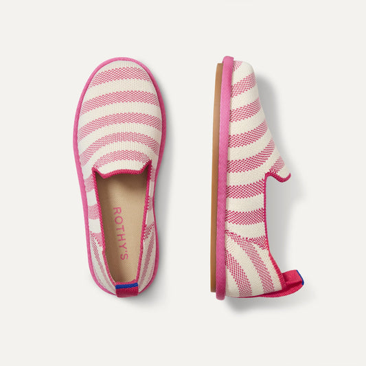 The Mini Loafer in Sorbet Stripe | Rothys Women|Men|Kids|New