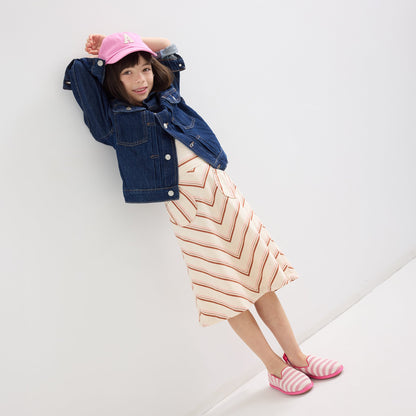 The Mini Loafer in Sorbet Stripe | Rothys Women|Men|Kids|New
