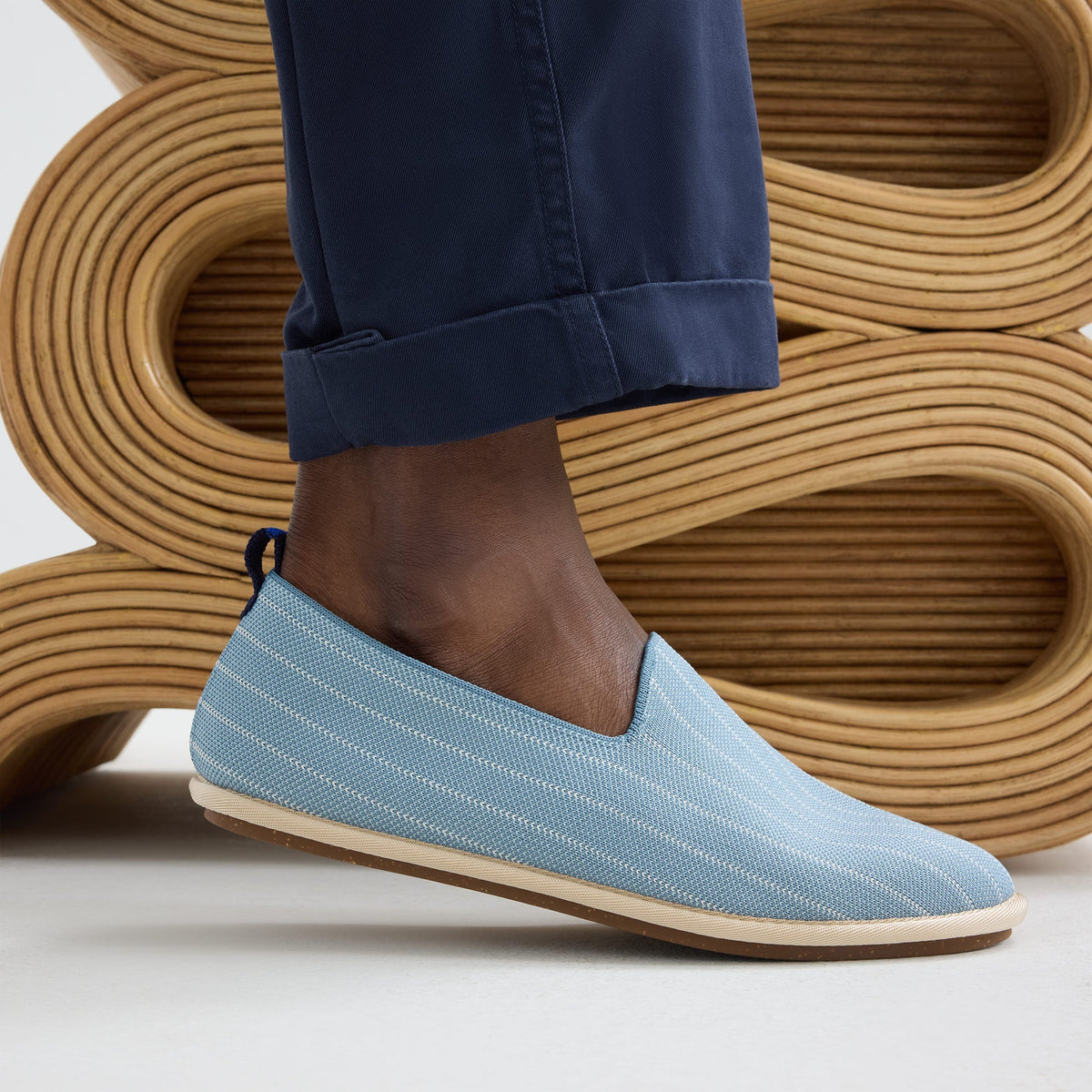The Men's Cruiser Loafer in Tidal Stripe | Rothys Women|Men