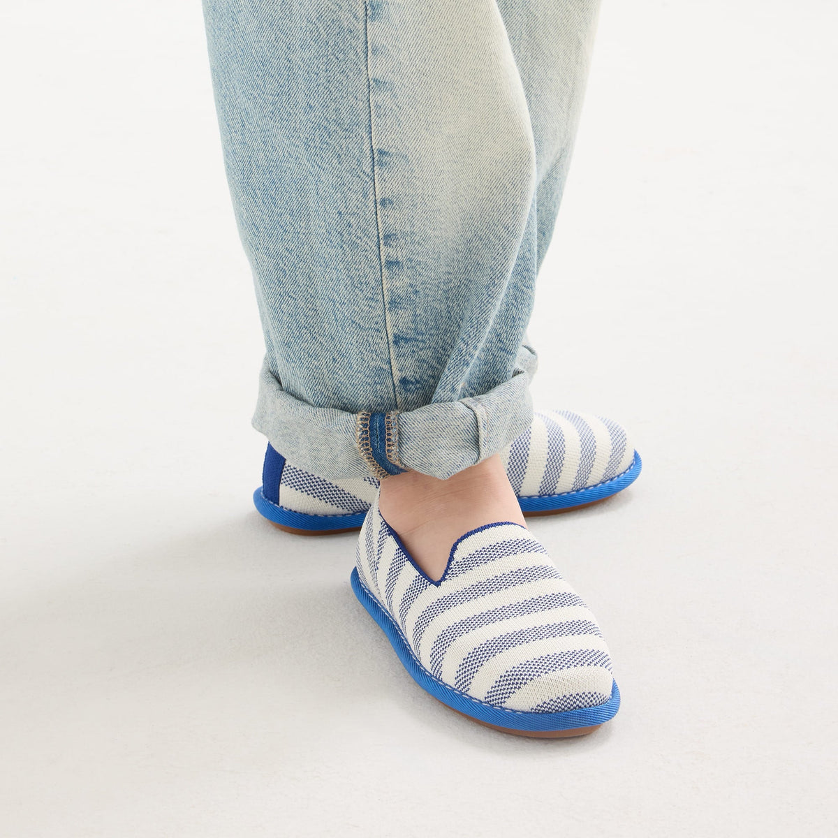 The Mini Loafer in Harbor Stripe | Rothys Women|Men|Kids|New