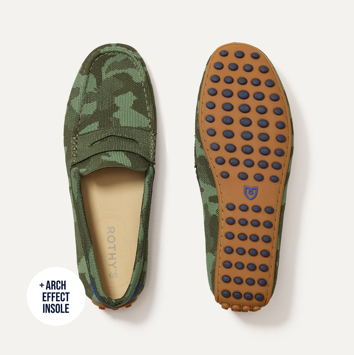 The Men's Daily Driver in Forest Camo | Rothys Women|Men