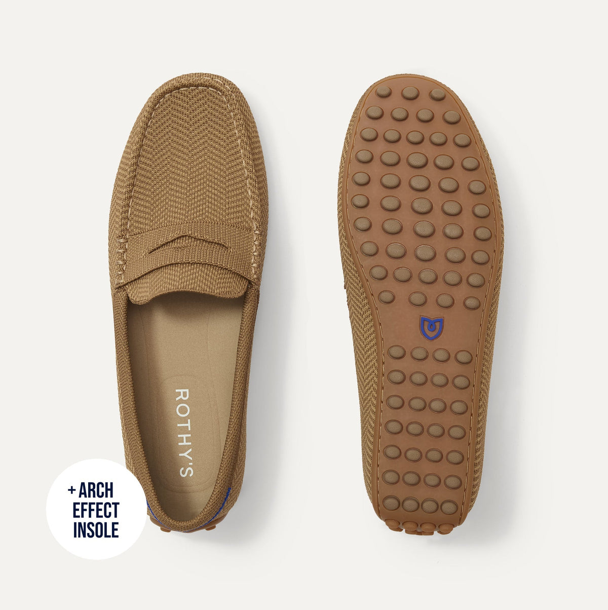 The Men's Daily Driver in Oak Herringbone | Rothys Women|Men