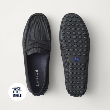The Men's Daily Driver in Carbon Herringbone | Rothys Women|Men