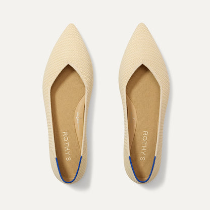 The Point II in Marzipan Woven | Rothys Women