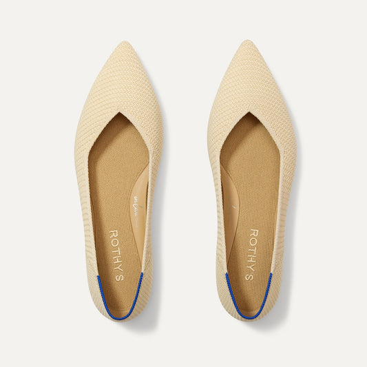 The Point II in Marzipan Woven | Rothys Women