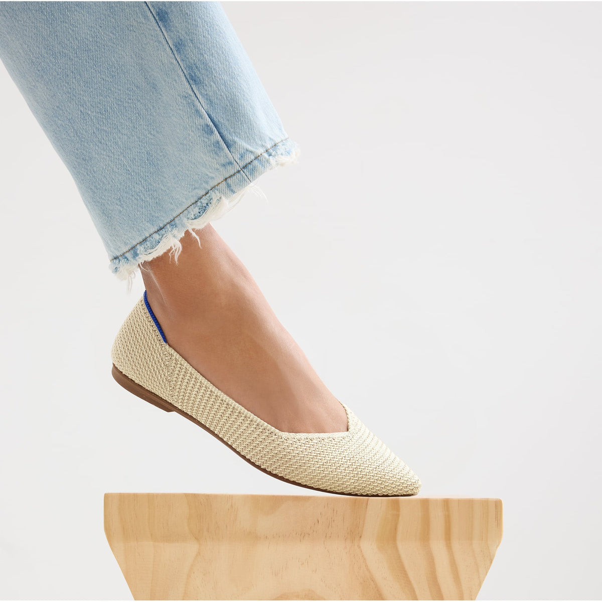 The Point II in Marzipan Woven | Rothys Women