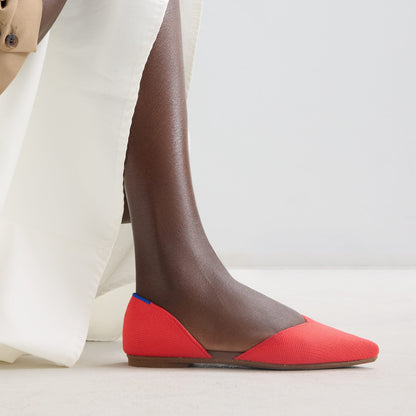 The D'Orsay Point in Red Hot | Rothys Women