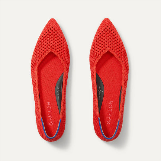 The Point II in Poppy Mesh | Rothys Women