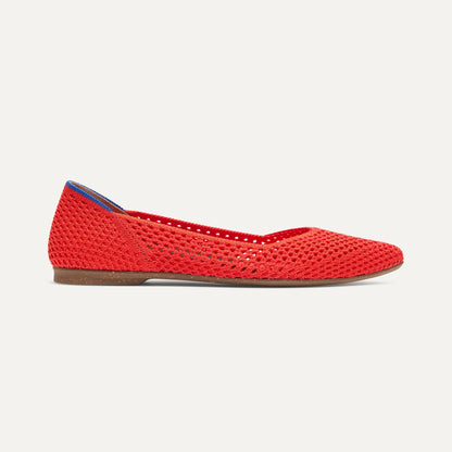 The Point II in Poppy Mesh | Rothys Women