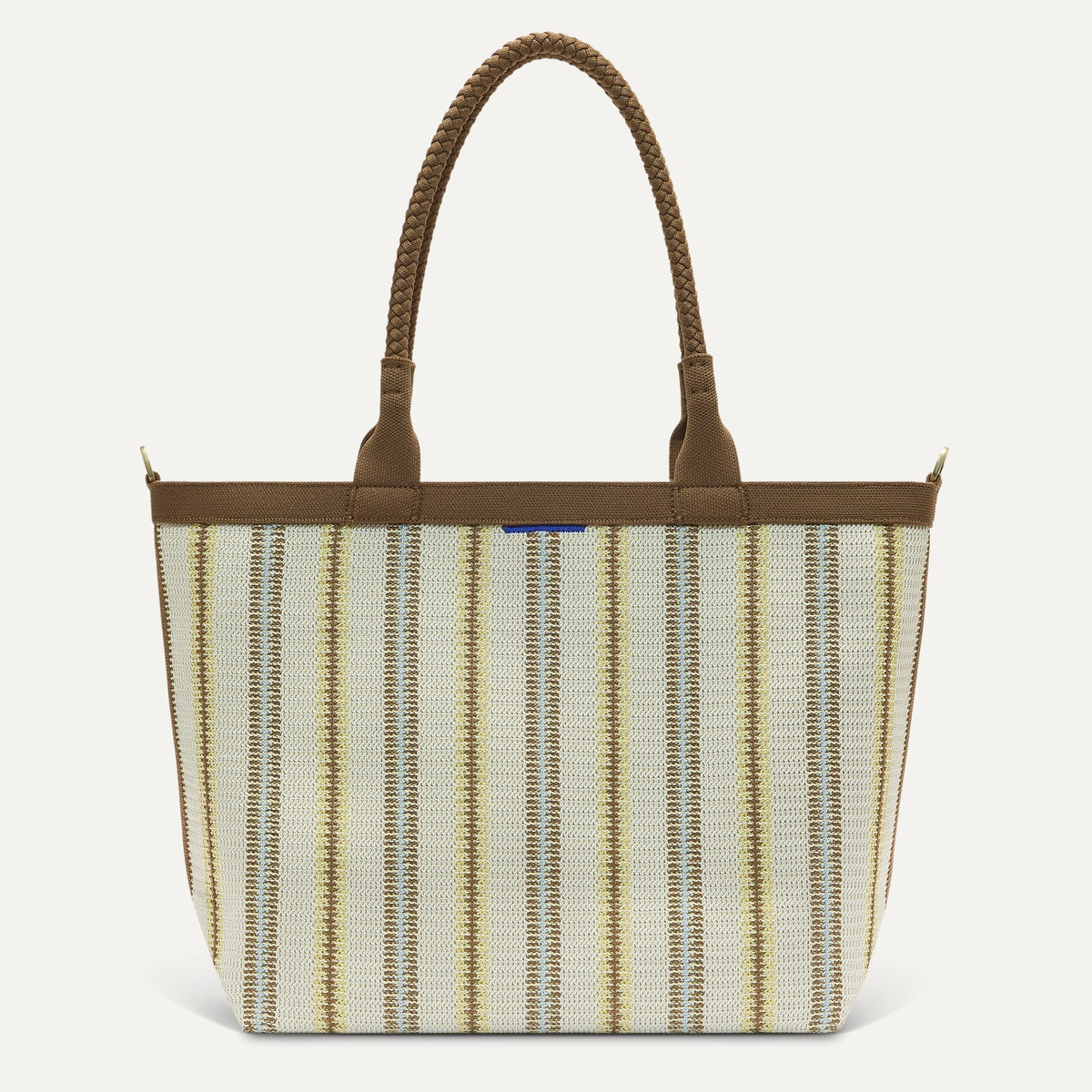 The Lightweight Zipper Tote in Sunbeam Market Stripe | Rothys Bags