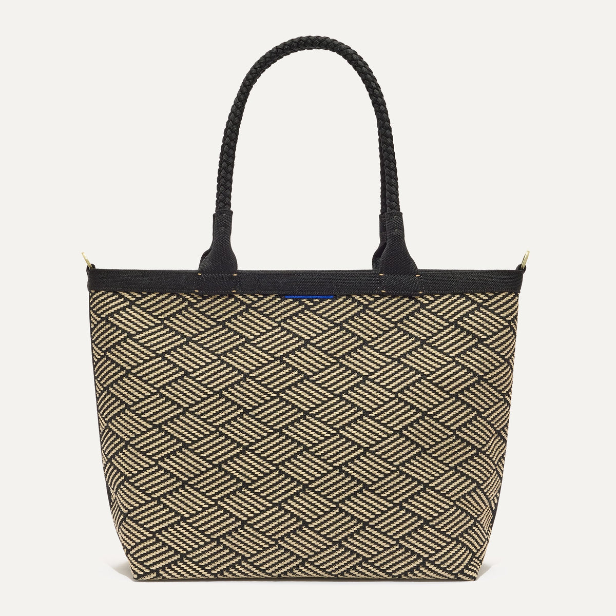 The Lightweight Zipper Tote in Polar Zig Zag | Rothys Bags