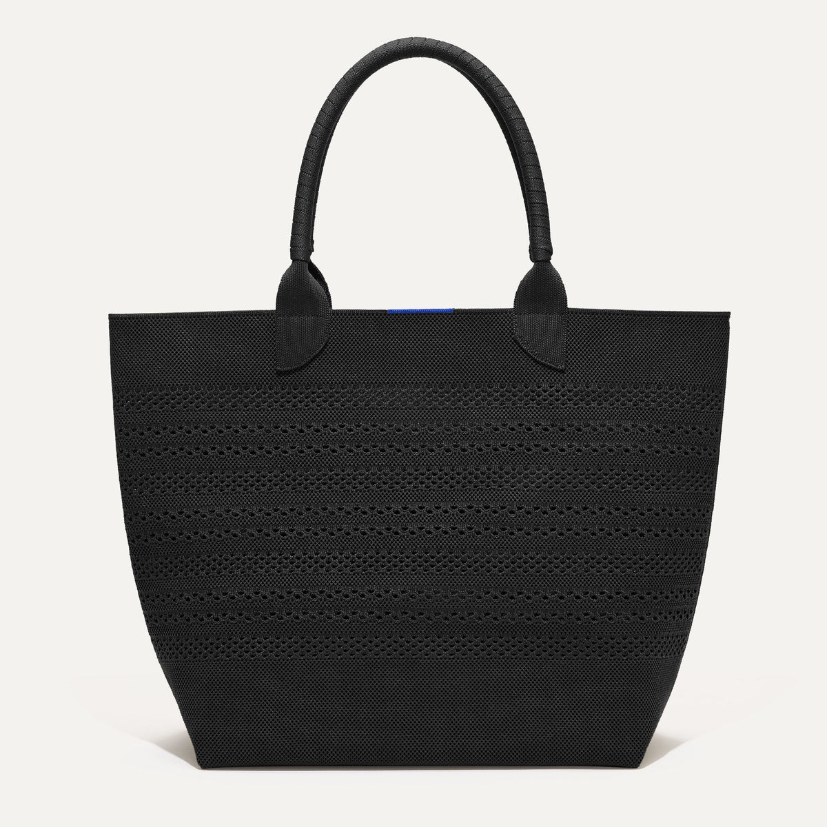 The Lightweight Tote in Black Crochet | Rothys Bags