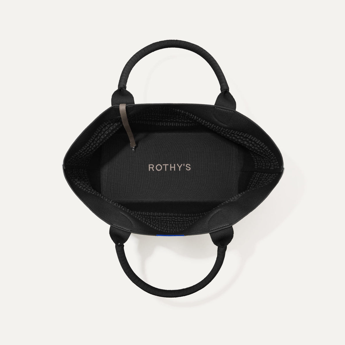 The Lightweight Tote in Black Crochet | Rothys Bags