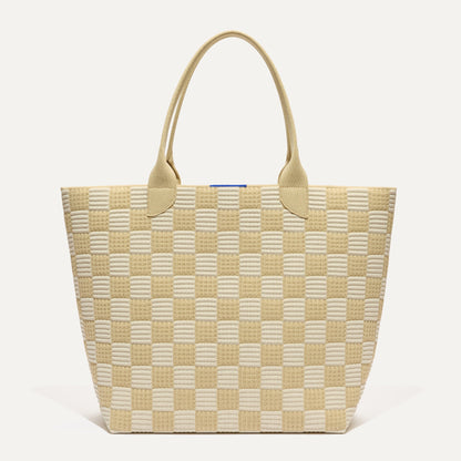 The Lightweight Tote in Checker Sand | Rothys Bags