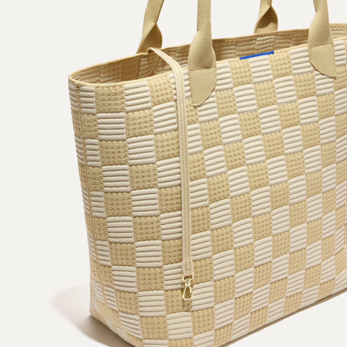 The Lightweight Tote in Checker Sand | Rothys Bags