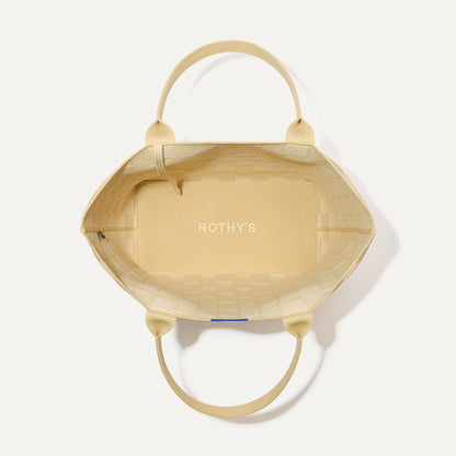 The Lightweight Tote in Checker Sand | Rothys Bags