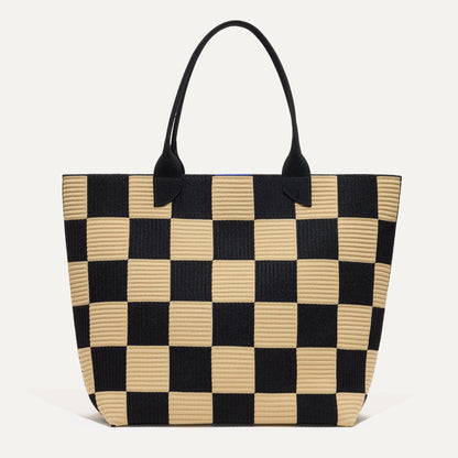 The Lightweight Tote in Checker Classic | Rothys Bags
