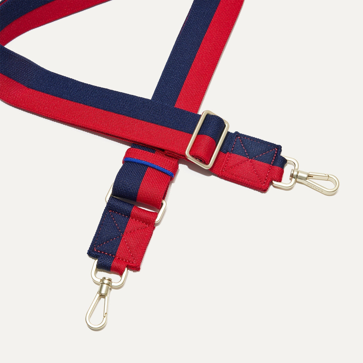 Crossbody Strap in Navy and Red | Rothys Bags