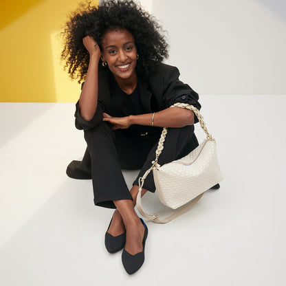 The Daily Crossbody in White Sand | Rothys Bags