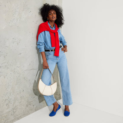The Crescent Bag in Celestine | Rothys Bags