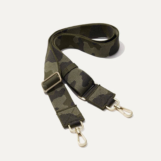 Crossbody Strap in Spruce Camo | Rothys Bags