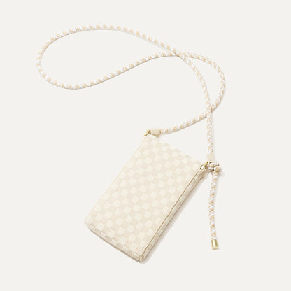 The Phone Crossbody in White Sand | Rothys Bags