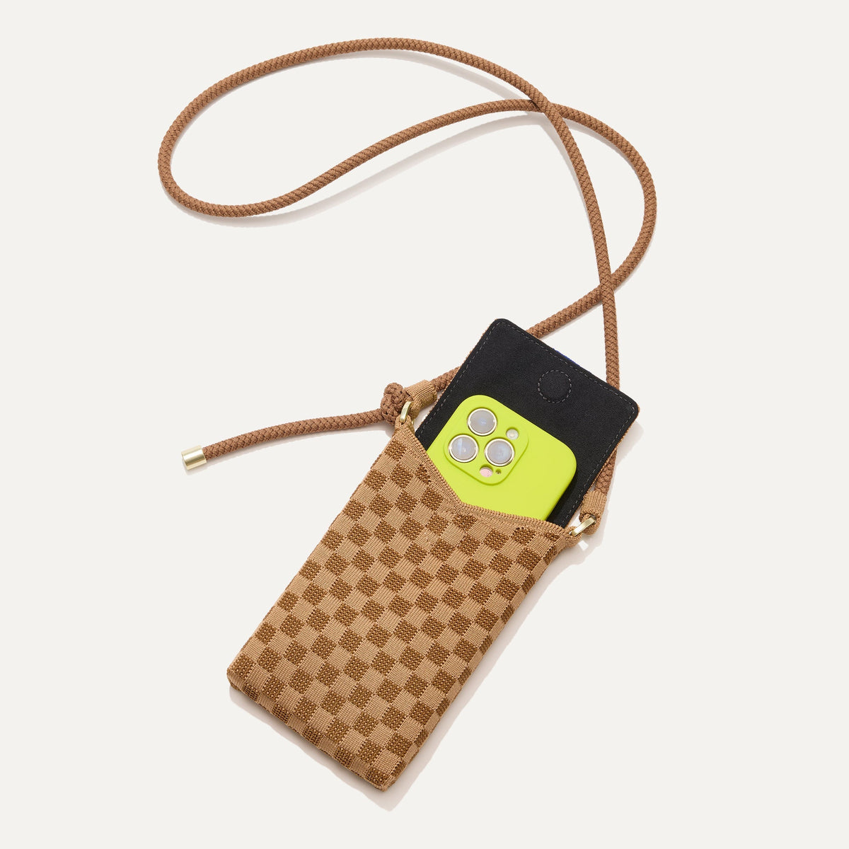 The Phone Crossbody in Hazelnut | Rothys Bags