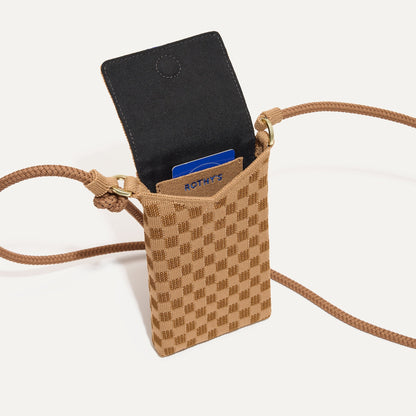 The Phone Crossbody in Hazelnut | Rothys Bags