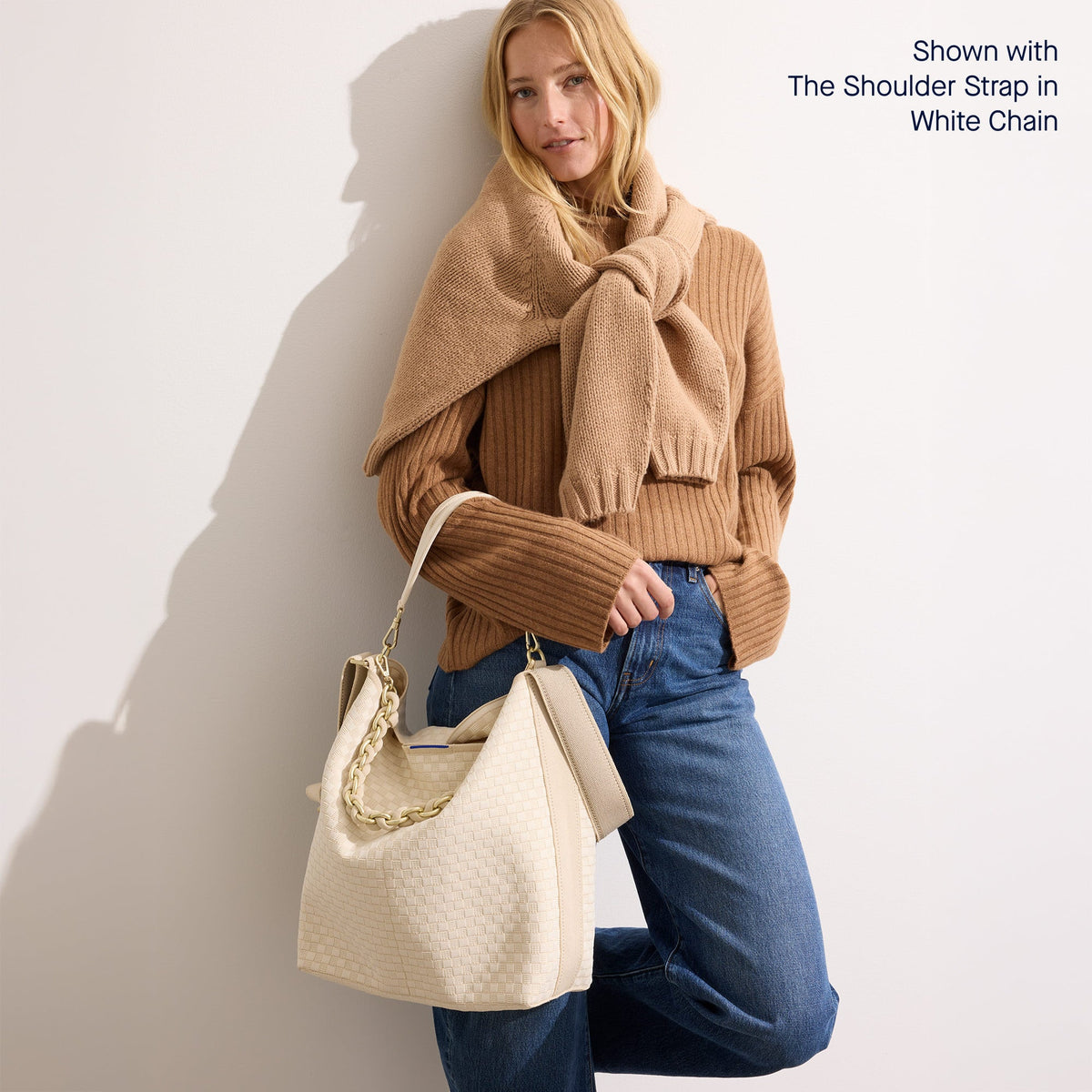 The Bucket Bag in White Sand | Rothys Bags