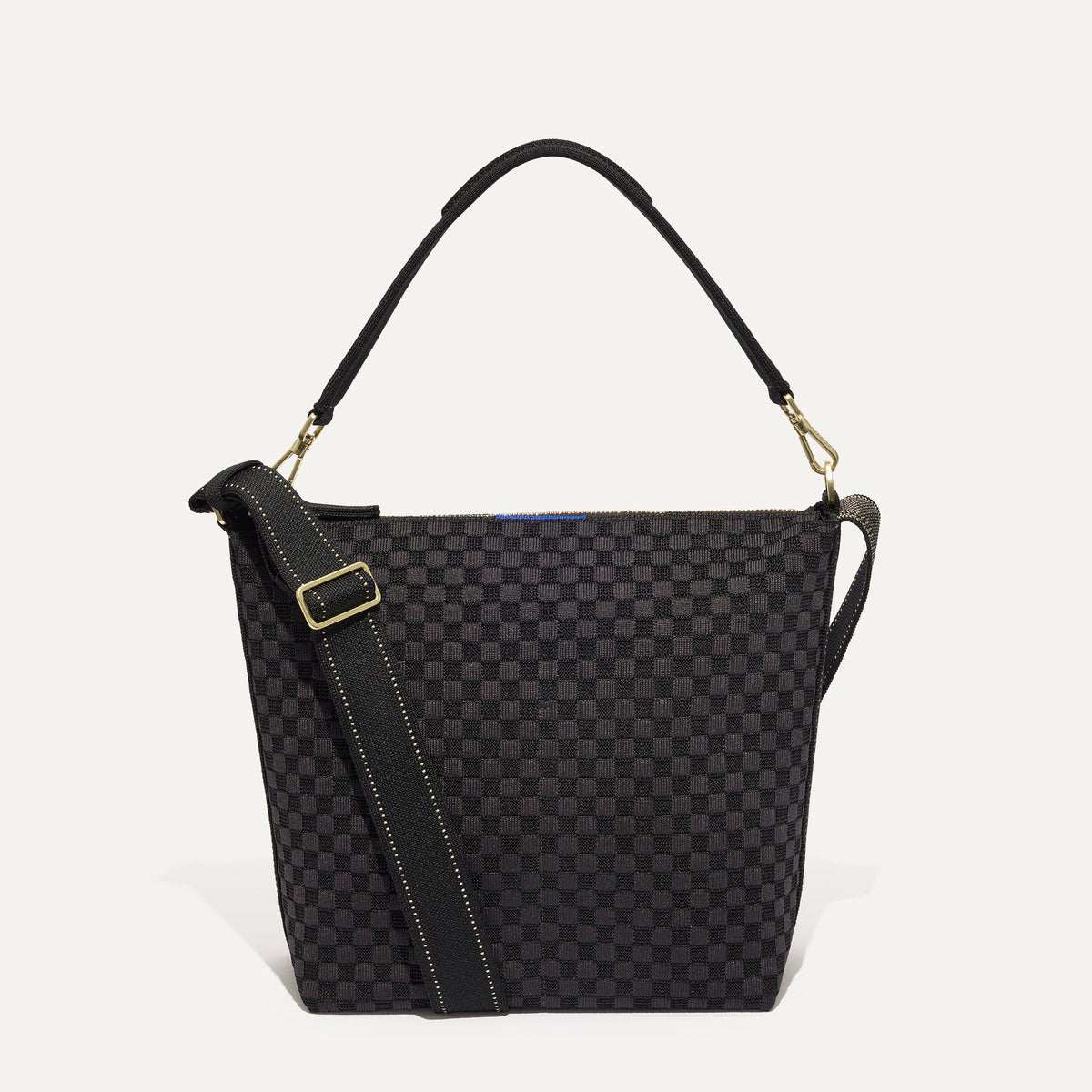 The Mini Zip Bucket in Black Sand | Rothys Bags