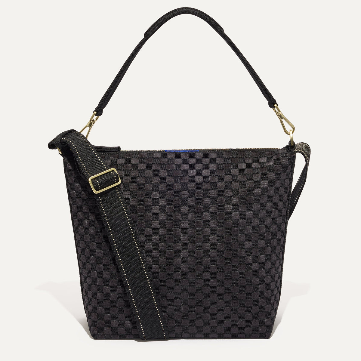 The Mini Zip Bucket in Black Sand | Rothys Bags