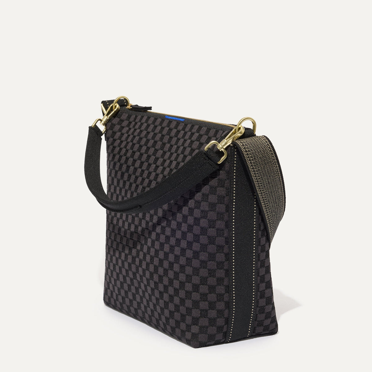 The Mini Zip Bucket in Black Sand | Rothys Bags