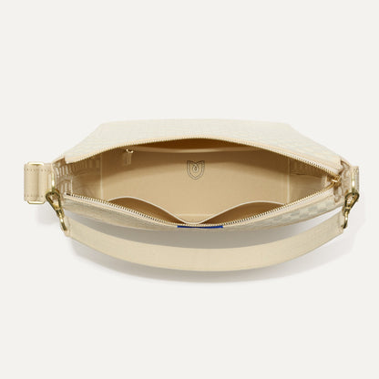 The Mini Zip Bucket in White Sand | Rothys Bags