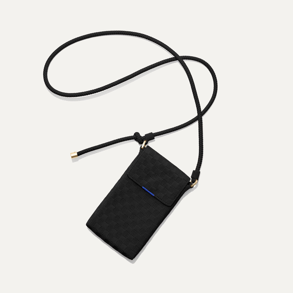 The Phone Crossbody in Black Sand | Rothys Bags