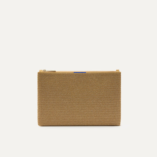 The Convertible Clutch in Glitzy Gold | Rothys Bags