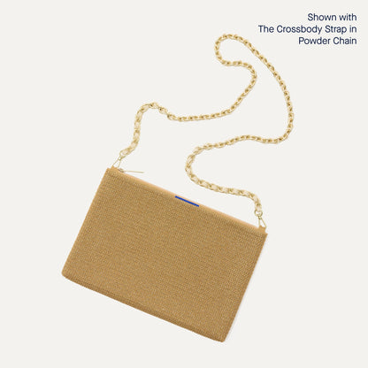 The Convertible Clutch in Glitzy Gold | Rothys Bags