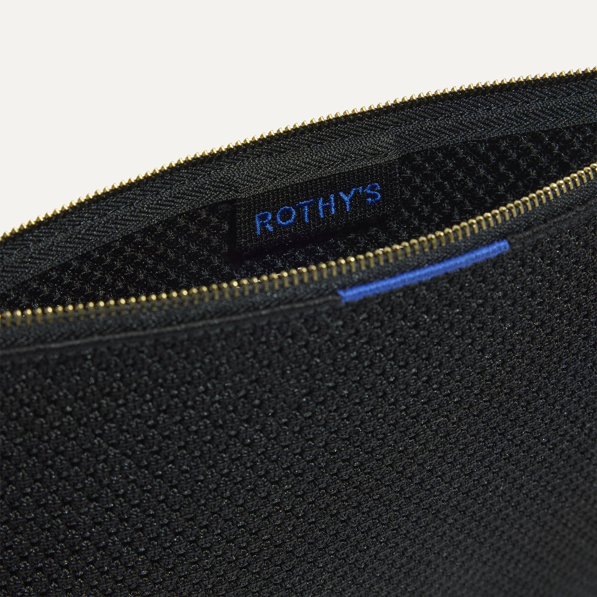 The Convertible Clutch in Black Espresso Open-Knit | Rothys Bags