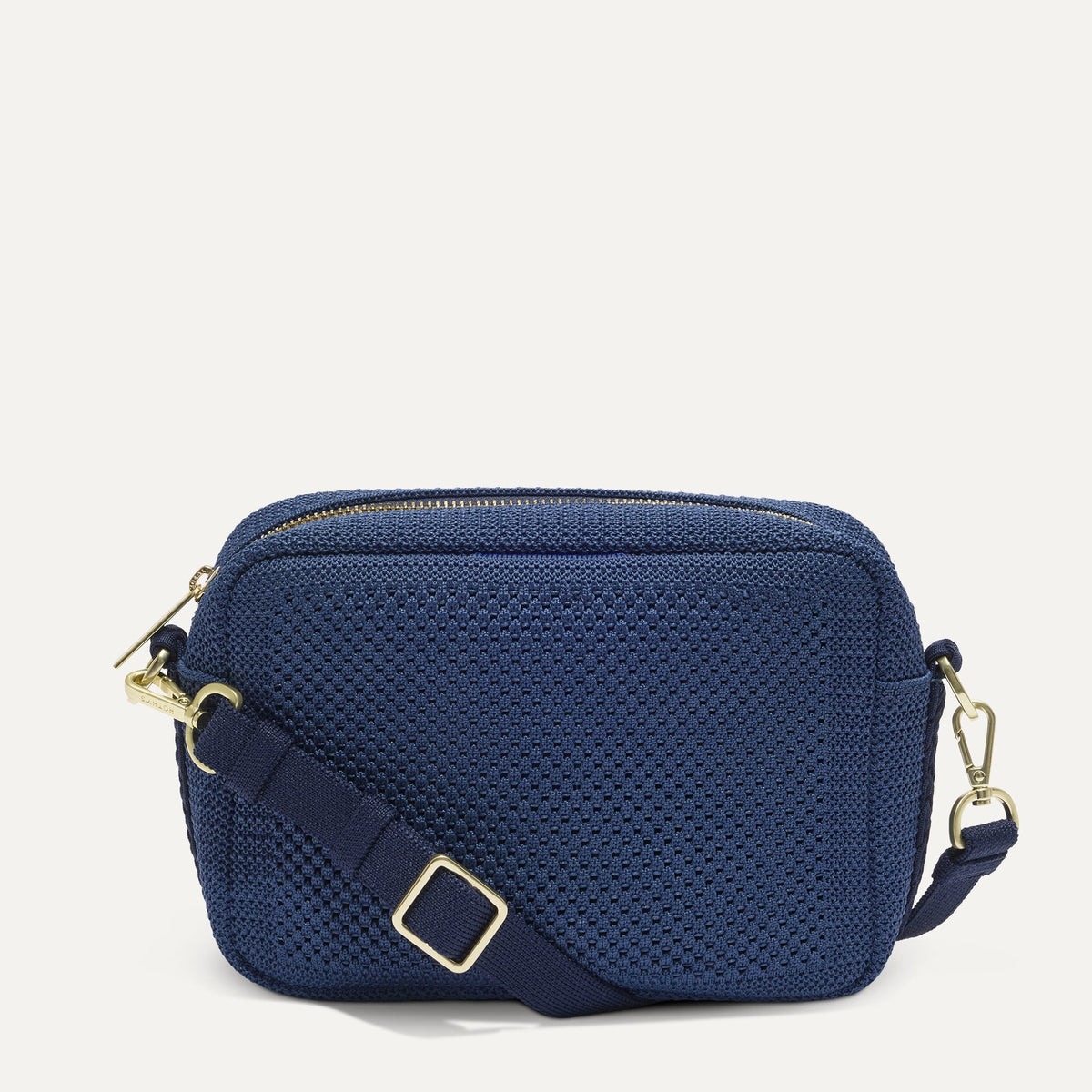 The Crossbody Camera Bag in Lagoon Open-Knit | Rothys Bags