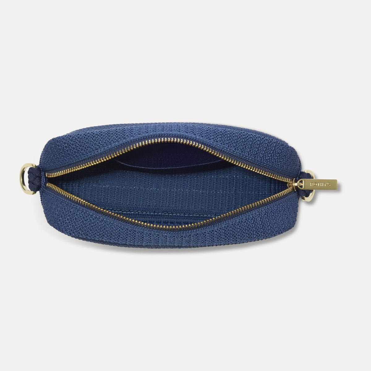 The Crossbody Camera Bag in Lagoon Open-Knit | Rothys Bags