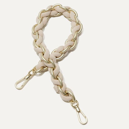 The Shoulder Strap in White Chain | Rothys Bags