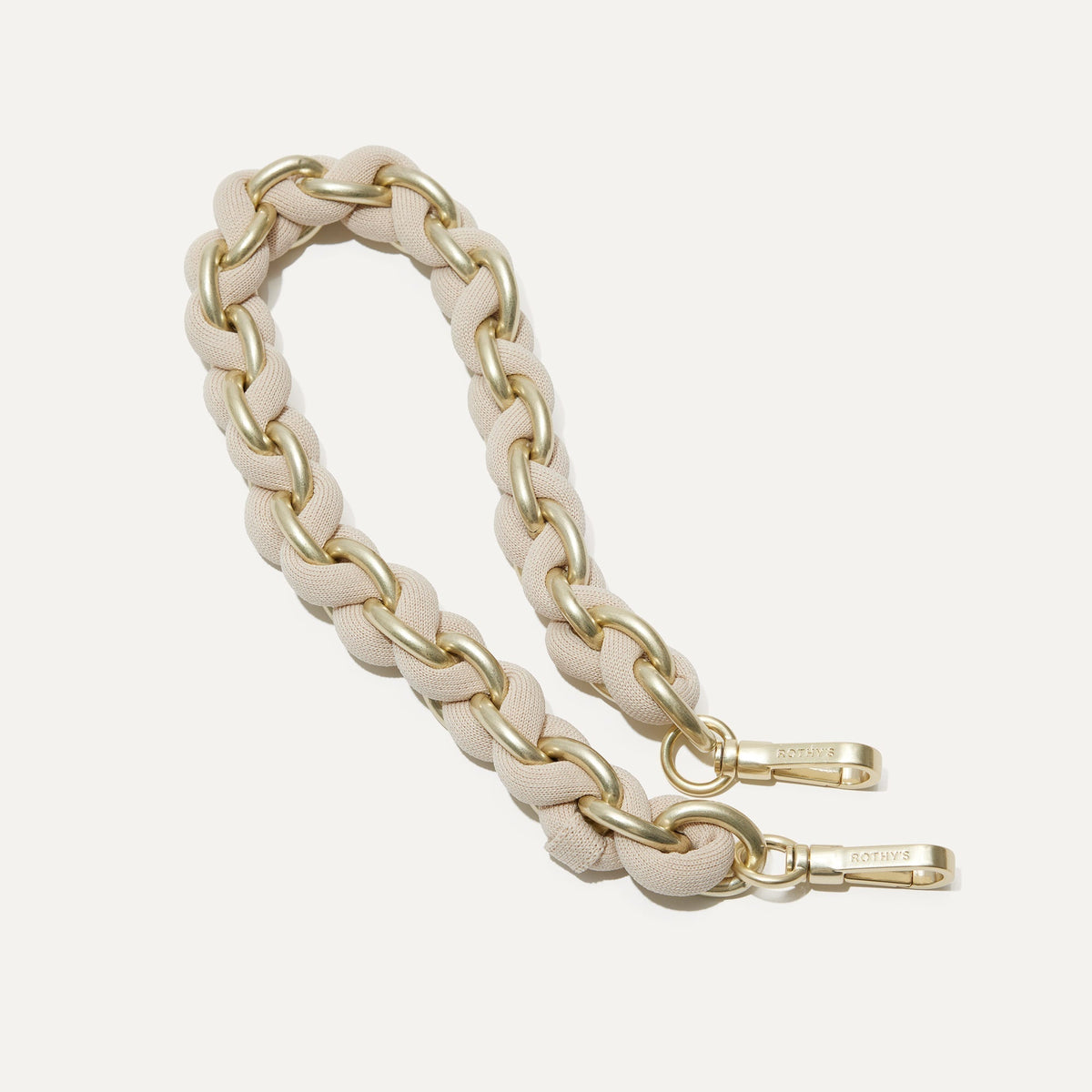 The Shoulder Strap in White Chain | Rothys Bags