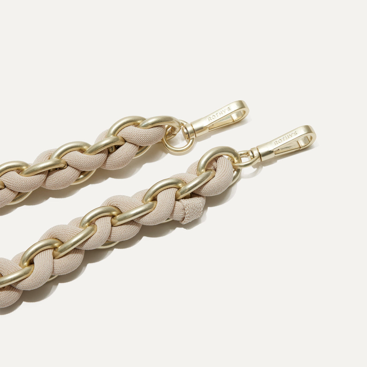 The Shoulder Strap in White Chain | Rothys Bags
