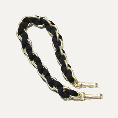 The Shoulder Strap in Black Chain | Rothys Bags