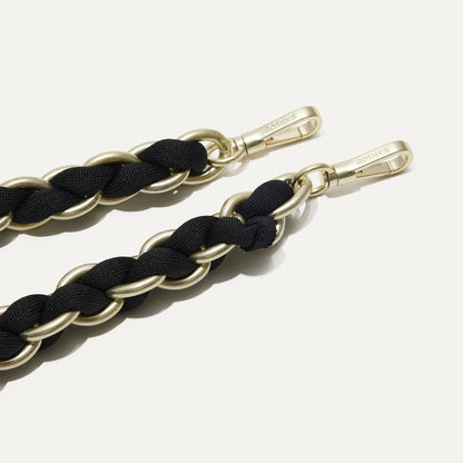 The Shoulder Strap in Black Chain | Rothys Bags